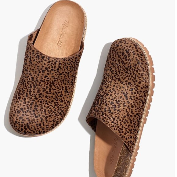 Madewell Shoes - Madewell The Layne Clog Mule in Calf Hair Shoe